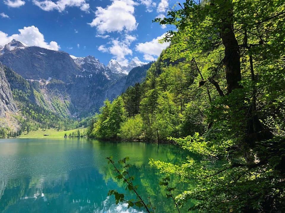 Almhotel Gruensteinblick Königssee Exteriör bild